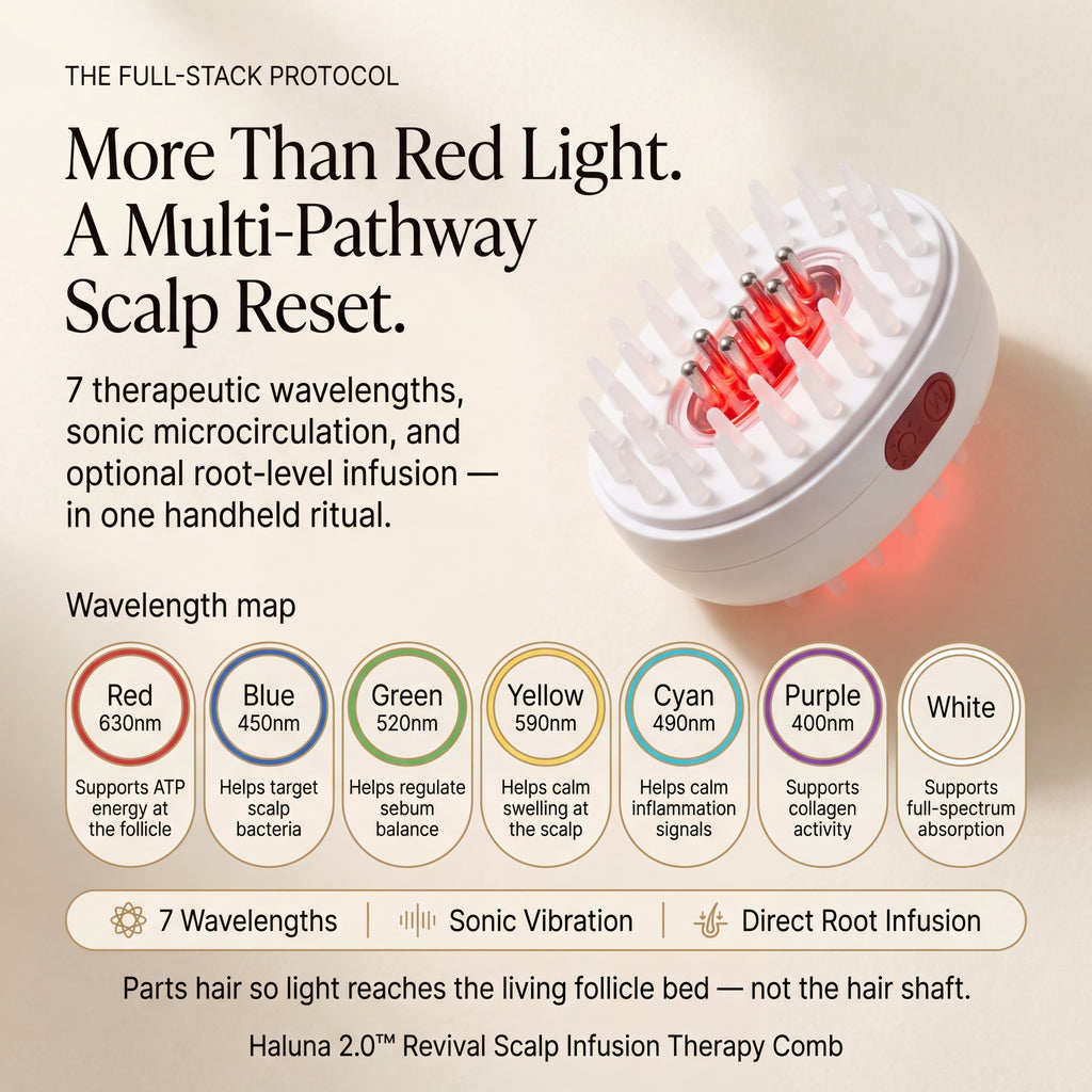 Haluna 2.0™ Revival Scalp Infusion Therapy Comb